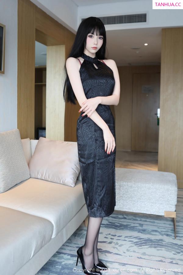   [XiuRen]高清写真图 2023.05.04 No.6666 江七七 黑丝美腿第3张图片
